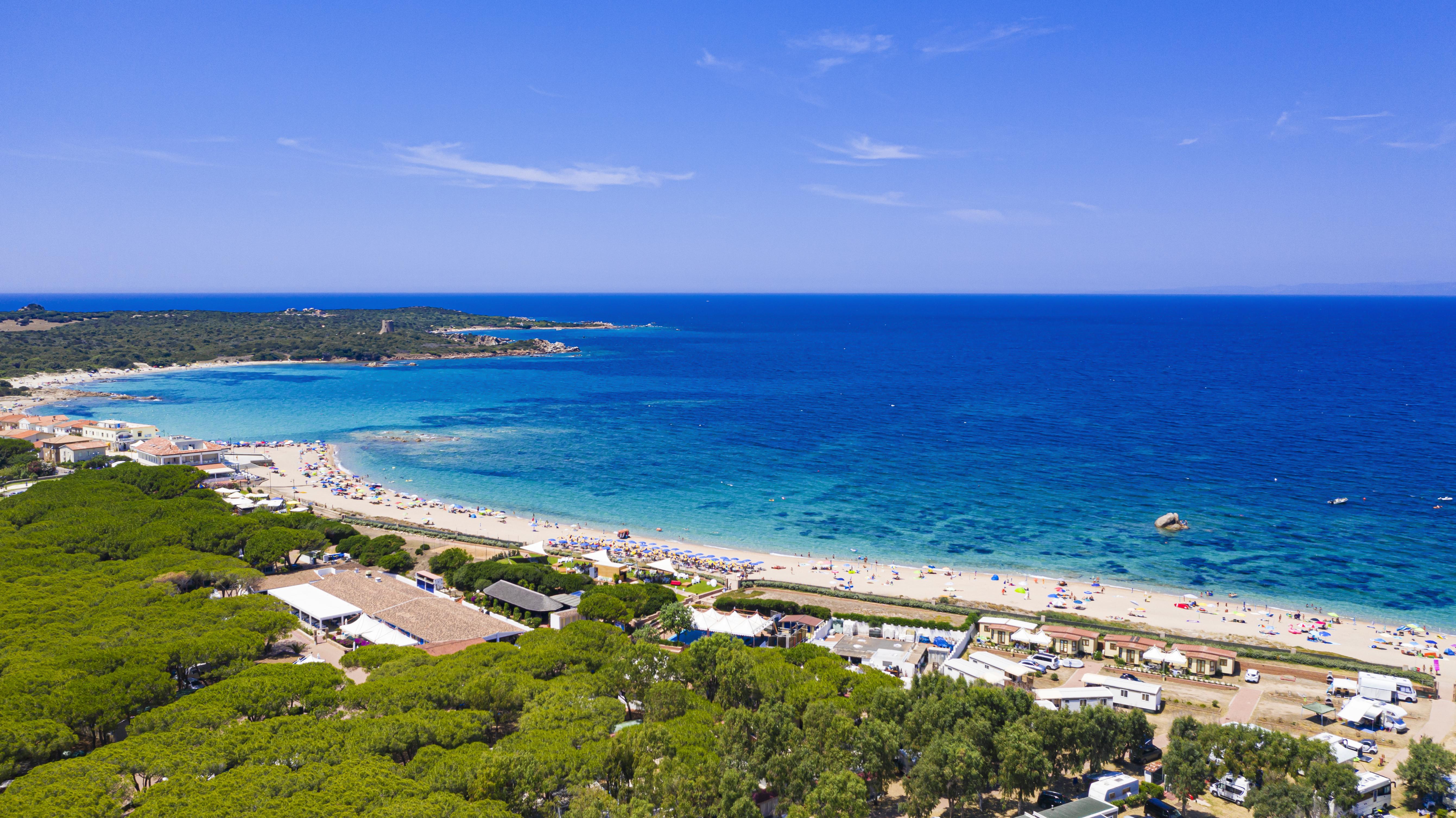 Camping Village Baia Blu La Tortuga Aglientu Ngoại thất bức ảnh
